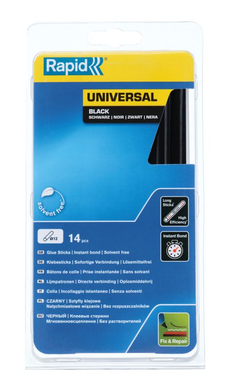 Klej uniwersalny Rapid 250 g śr. 12 mm czarny