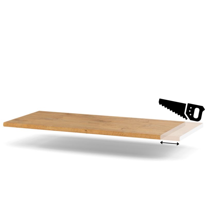 Blat Kuchenny Hurtownia-Mebli 28mm Blande 90-100 100cm Dąb Lancelot 100x60x cm 1szt.