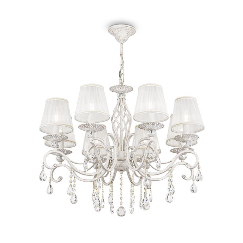 Żyrandol Maytoni Grace 7259 biały styl klasyczny 8xE14 x 40W 1 szt.