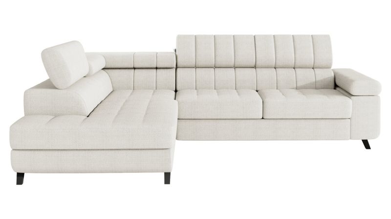 Narożnik z funkcją spania MIRJAN 24 Nord lewy śmietankowy 1 szt.