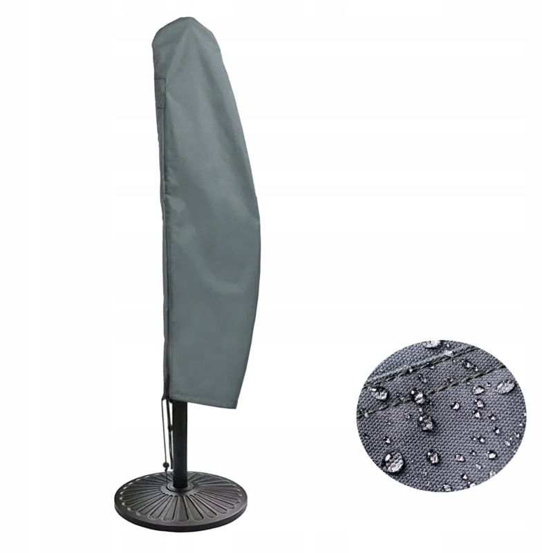 Pokrowiec Focus Garden na Parasol Ogrodowy z Masztem do 4m Wodoodporny Ochronny 1 szt
