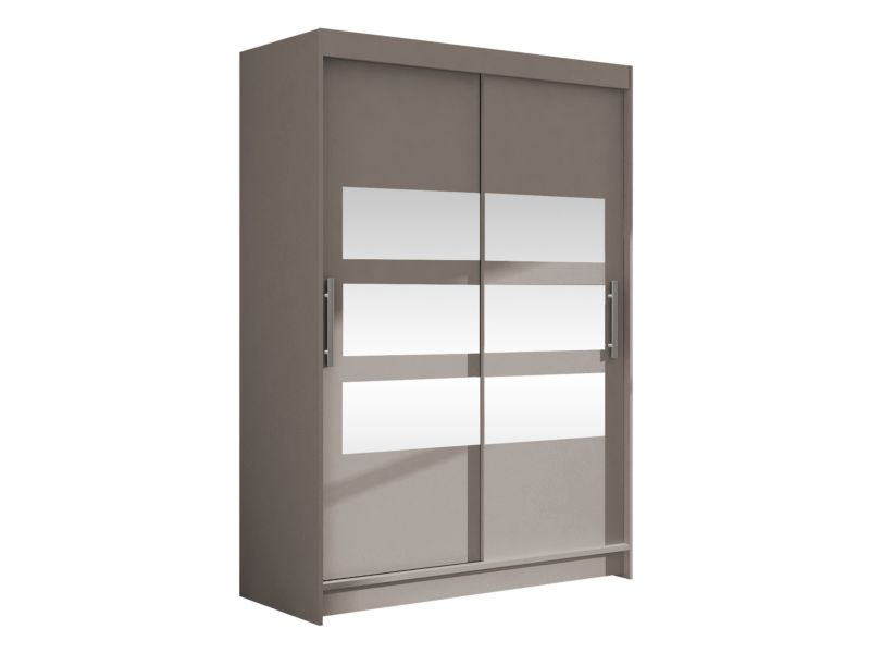 Szafa MIRJAN 24 z drzwiami przesuwnymi Miami V kaszmir/lustro 1 szt.