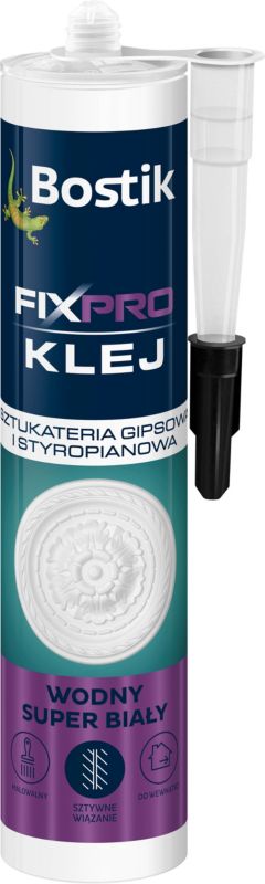 Klej montażowy Bostik FixPro sztukateria gipsowa i styropianowa 300 ml