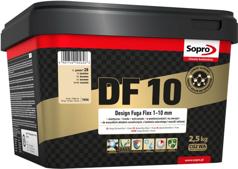 Fuga Sopro Flex DF 10 jaśmin 2,5 kg