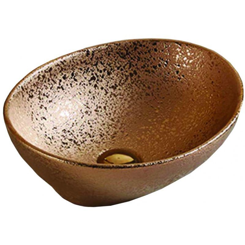 Umywalka nablatowa Mexen Elza miedziana 40,5x33 cm 1 szt.