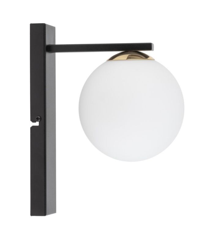 Kinkiet ścienny Sigma Lighting Silia czarno-biały 1 x G9 x IP20 wym: 25 x 14 x 16 cm - 1 szt.