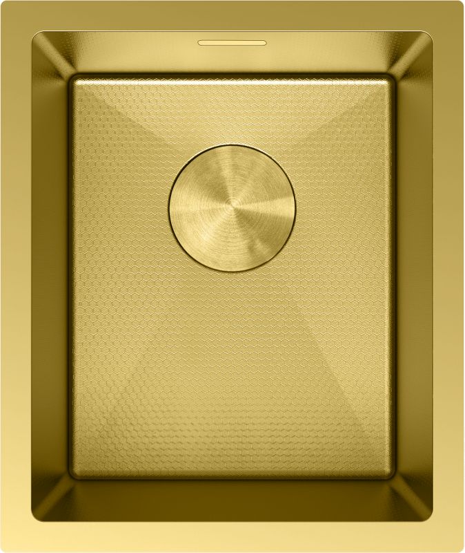 Zlewozmywak stalowy Mexen Trixo złoty 370 x 440 mm 1-komorowy 1 szt.