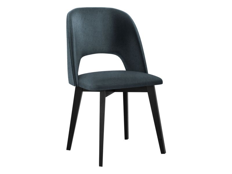 Krzesło MIRJAN 24 Monti 4 czarny/niebieskoszary 1 szt.