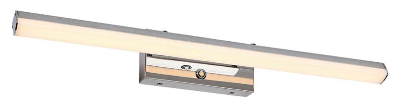 Kinkiet ścienny Rabalux Turgon chromowany biały nad lustro LED 20W 3000K-6000K 1750lm IP44 wym: 10,5 x 63 x 10,5 cm - 1 szt.