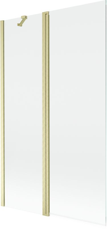 Parawan nawannowy Mexen Mist złoty szczotkowany 110 x 150 cm 2-skrzydłowy 1 szt