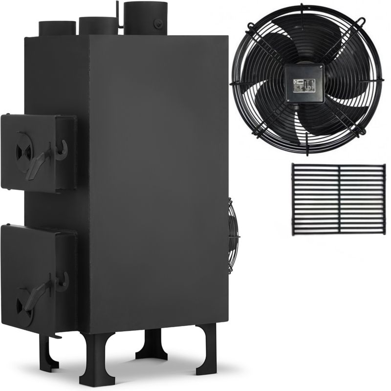 Piec nadmuchowy z nadmuchem dmuchawa nagrzewnica powietrza koza 15 kW