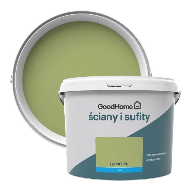 Farba GoodHome Ściany i Sufity greenhills 2,5 l