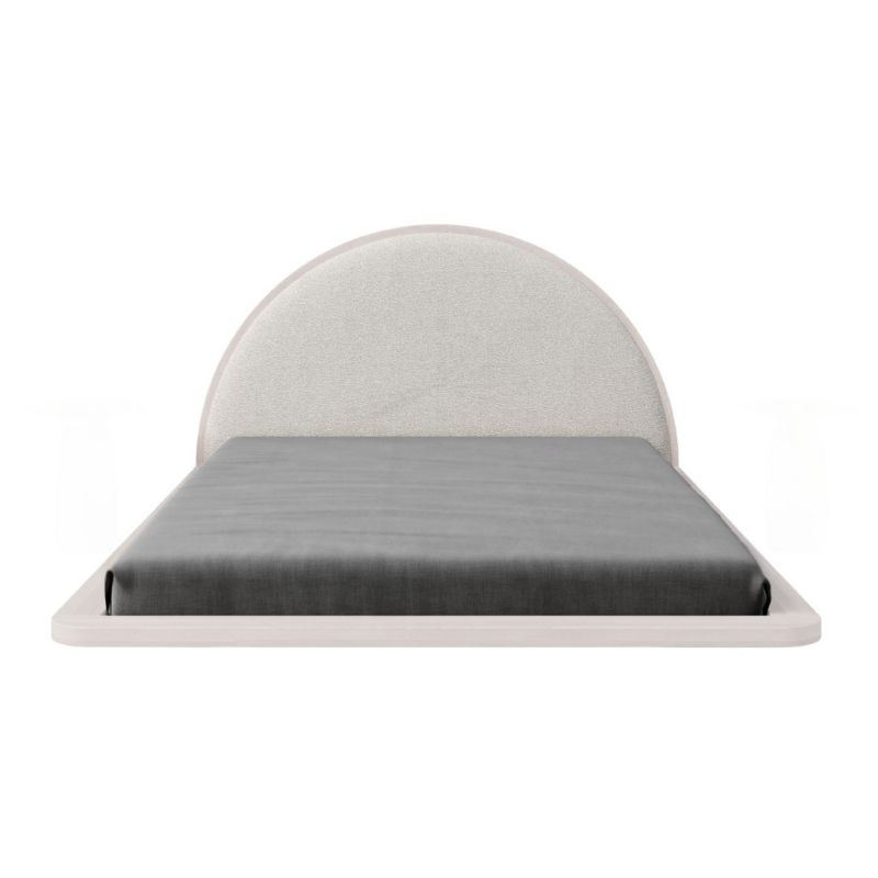 Łóżko lewitujące bukowe MOMOKO 180x200 biały 1 szt.