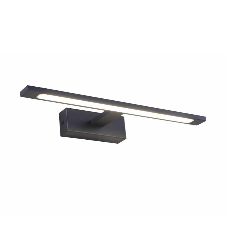 Kinkiet ścienny Zuma Line Alter czarny LED 12W 4000K 1400lm IP44 wym: 13,5 x 41 x 5 cm - 1 szt.