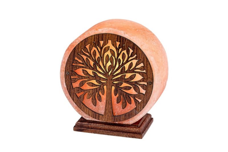 Lampka stołowa Rabalux Igdrasil pomarańczowa 1 x E14 x 15W IP20 wym: 16 x 7 x 7 cm sól kamienna - 1 szt.