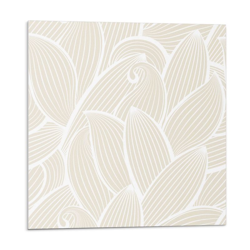 Kafelki samoprzylepne Wallfluent 50x50 cm Kwiatowe liście falistym 4 szt.