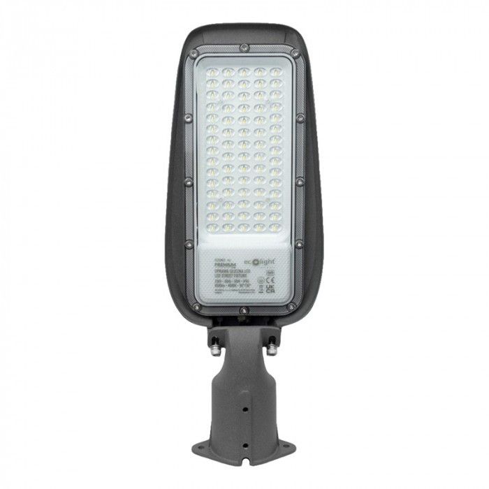 Lampa uliczna Ecolight Place I Ulice szara LED 50W 4000K 6500lm IP65 wym: 41,1 x 15,1 x 8,3 cm - 1 szt.