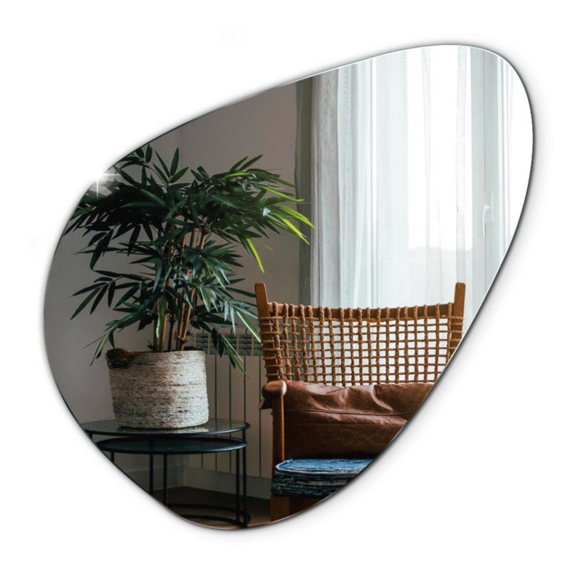 Lustro organiczne Tulup 48 x 48 niesymetryczne 1 szt.