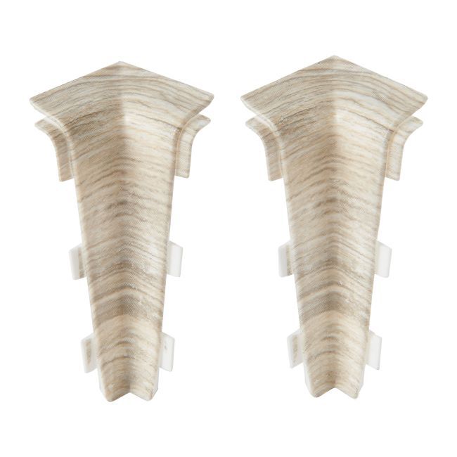 Narożnik wewnętrzny do listwy GoodHome Core PCV 75 mm decor 620 2 szt.