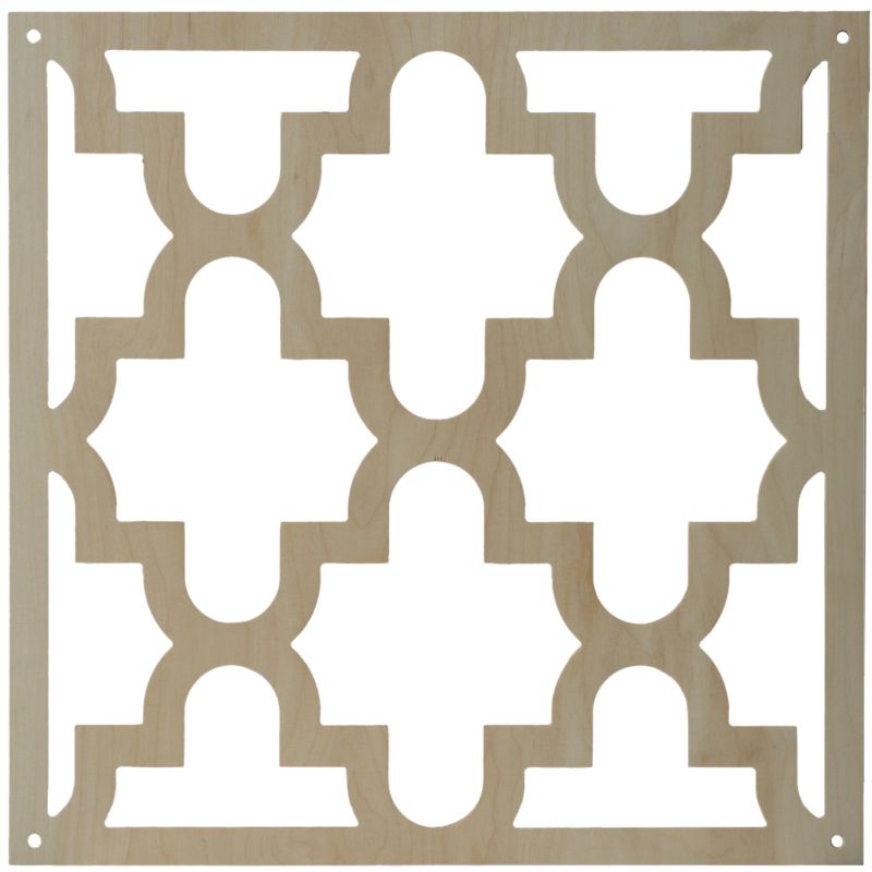 Panel wiszący Max-Stone QUADRO MAROCO SKLEJKA lekka ścianka dekoracyjna 39x39 cm 1 szt