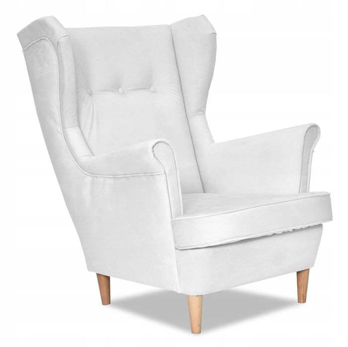 Fotel uszak do salonu Family Meble ARI biel 1szt