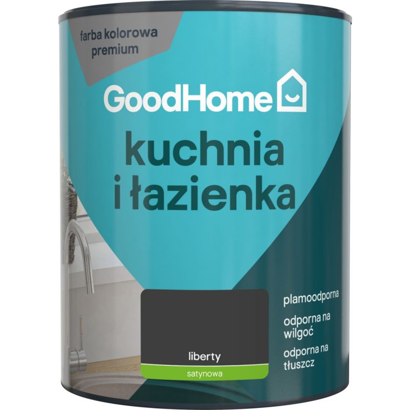 Farba plamoodporna GoodHome Kuchnia i Łazienka liberty 1 l