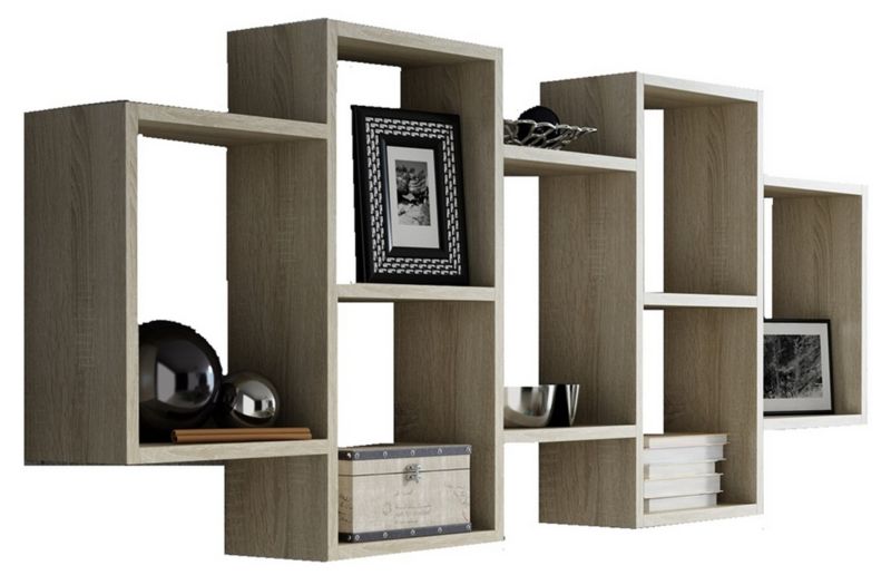 Półka Matkam wisząca POLON BIS regał Per dąb sonoma 1 szt.