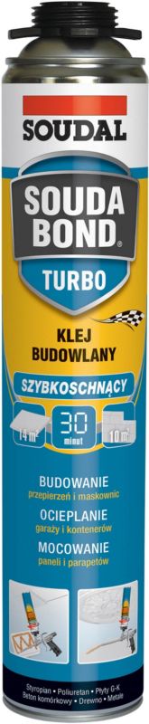 Klej poliuretanowy Soudal Easy Turbo 750 ml