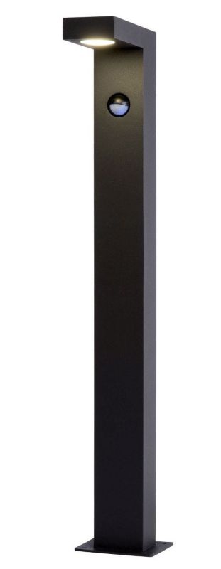 Lampa ogrodowa stojąca Lucide Texas czarno-antracytowa LED 6W 3000K 230lm IP54 wym: 60 x 15 x 6 cm aluminium - 1 szt.