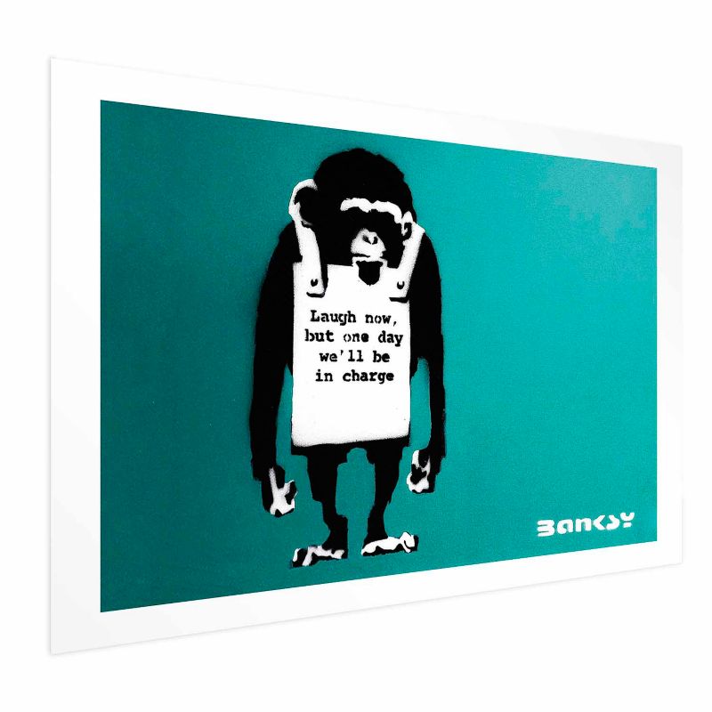 Plakat Artgeist Zła małpa 60x40 cm bez ramy z marginesem 1 szt