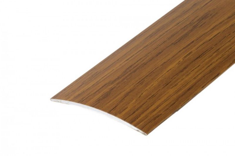 Profil progowy Cezar Dąb Rustykalny 60mm 1m aluminiowy 1 szt.