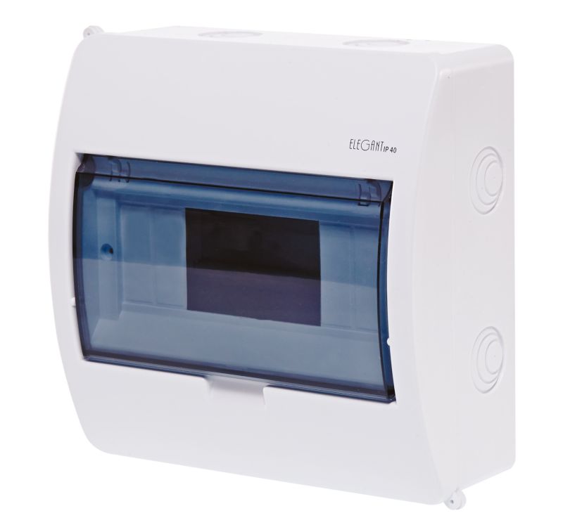 Rozdzielnica natynkowa Elektro-Plast Elegant 1 x 8 modułów IP40