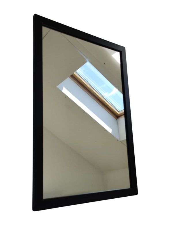 Lustro prostokątne z serii HIT Erama 40 x 60 cm w ramie czarnej 1szt.
