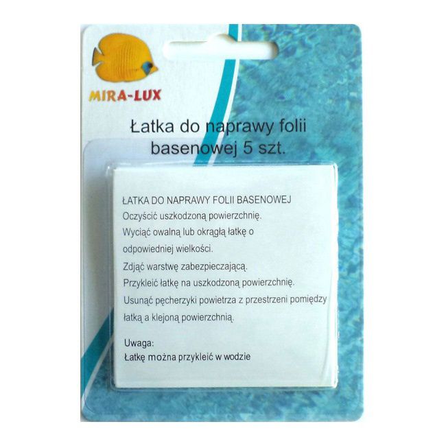 Łatka do naprawy folii basenu