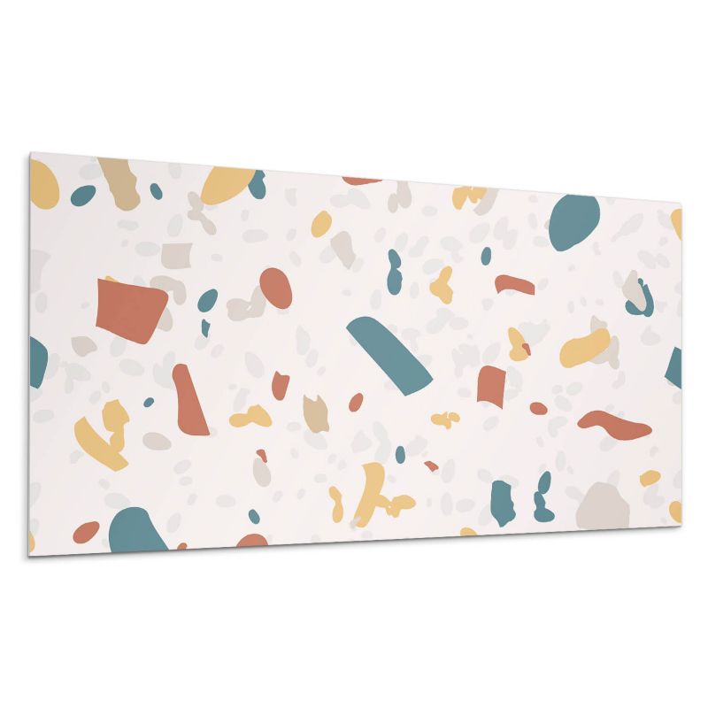 Panel samoprzylepny Wallfluent 120x60 cm Wzór geometryczny z artystycznymi kształtami 1 szt.