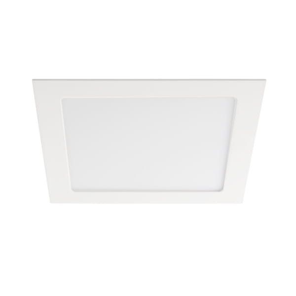 Oprawa sufitowa wpuszczana Kanlux Katro łazienkowa biała LED 18W 4000K 1260lm IP44 wym: 2 x 22,5 x 22,5 cm kwadratowa - 1 szt.