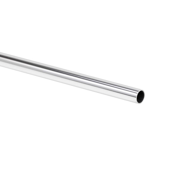Rura okrągła aluminiowa 1000 x 12 x 1 mm srebrna połysk