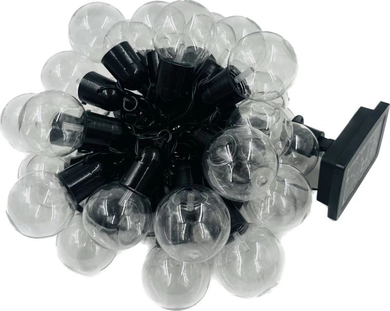 Girlanda LED solarna MasterLED 10xLED 335cm 3000K ciepła biel z czujnikiem zmierzchu IP44 1 szt.