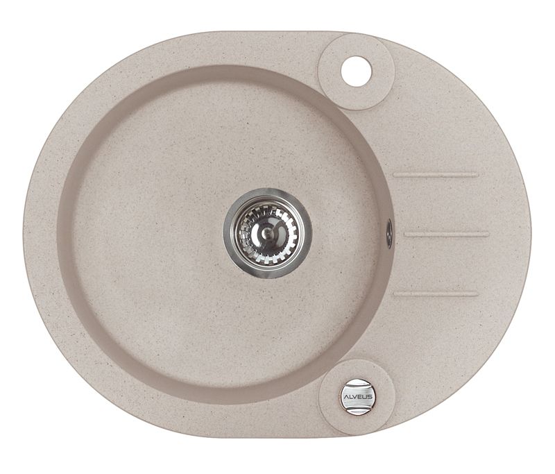 Zlewozmywak granitowy Alveus ROLL 40 kol. 22 piasek (59,5x47,5) 1-komorowy 1szt