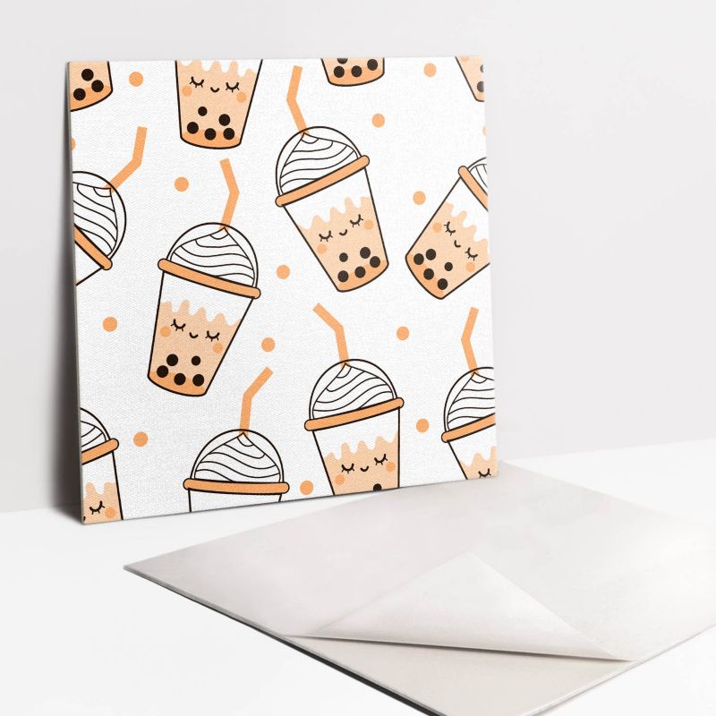 Kafelki samoprzylepne Tulup 30x30 cm Koktajle rysunkowe 9 szt.