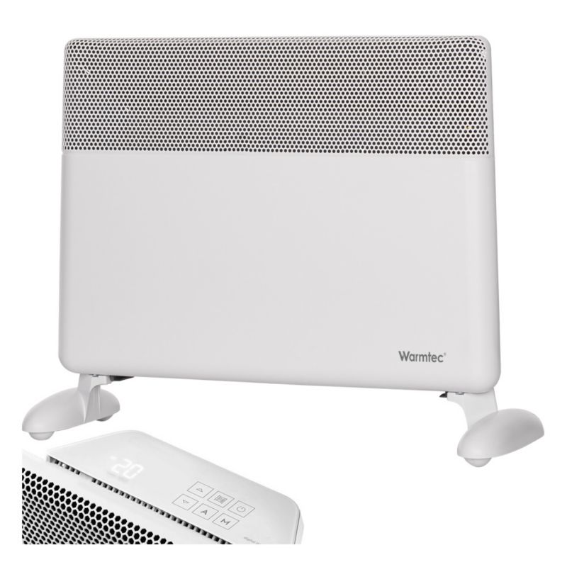 Grzejnik elektryczny Warmtec 1500W inwerterowy energooszczędny WiFi IP24 EGI-15B 1 szt.