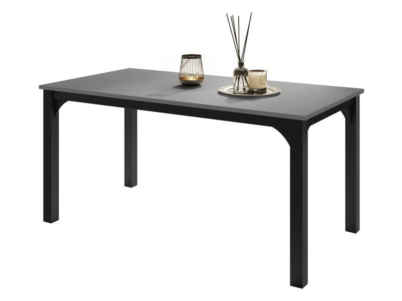 Stół rozkładany MIRJAN 24 Focus 160 czarny/jasny grafit 1 szt.