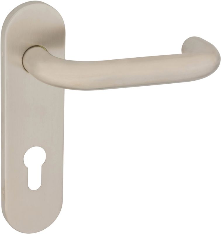 Klamka drzwiowa Wenus 72 mm na wkładkę inox