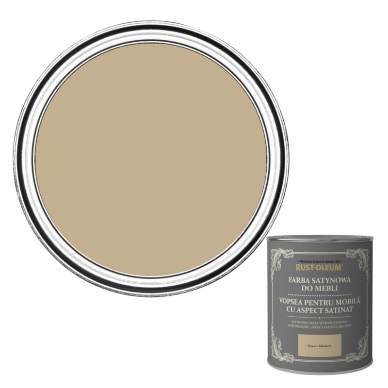 Farba do mebli Rust-Oleum piaskowy satyna 0,75 l