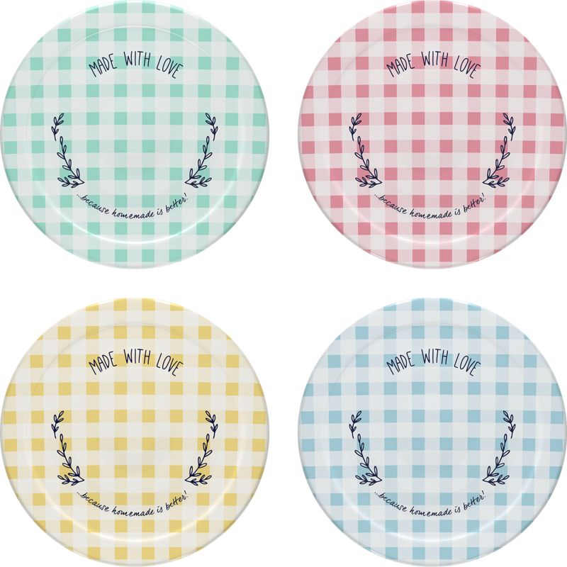 Zakrętka fi 43 mm kratka 10 szt.