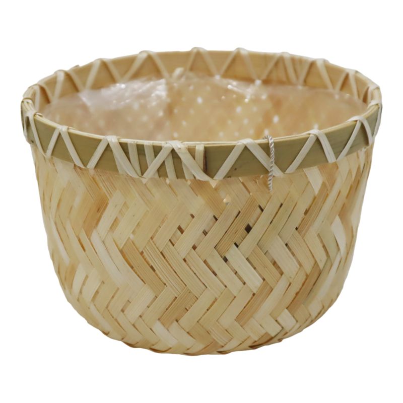 Doniczka bambusowa Verve 12 cm pleciona