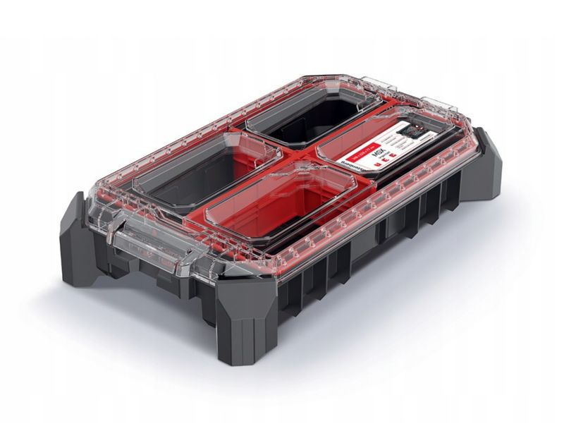 Organizer narzędziowy, Kistenberg, MSX 25 niski KMX40258S, 1 szt.