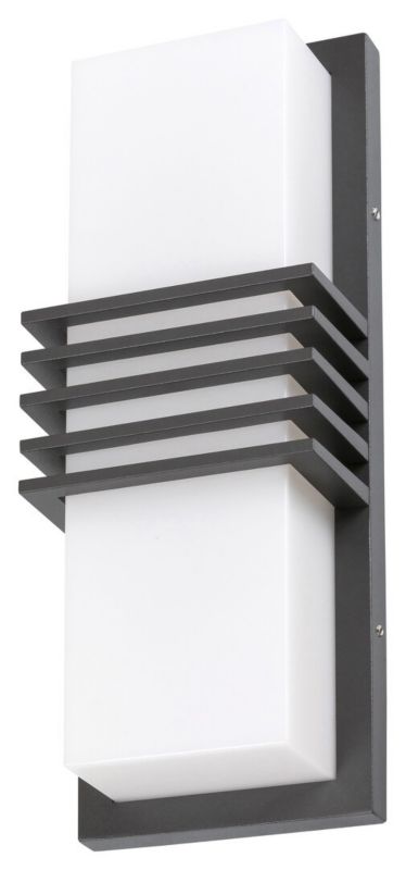 Kinkiet ścienny zewnętrzny Rabalux Rodez antracytowo-biały LED 12W 4000K 800lm IP44 wym: 30 x 11,5 x 7 cm metal - 1 szt.