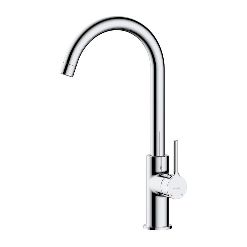Bateria kuchenna Oltens Skafta chrom obrotowa wylewka 1 szt.