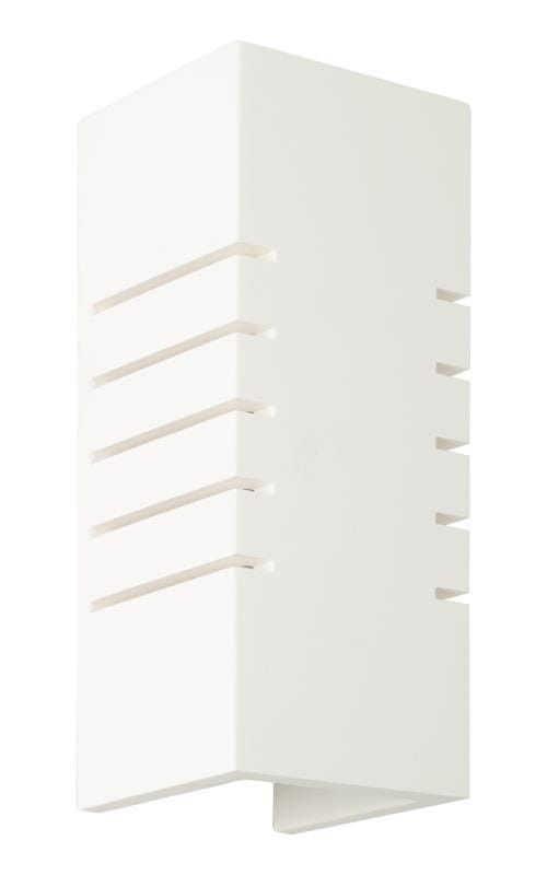 Kinkiet ścienny Lampex Harold biały 1 x E14 x 60W IP20 wym: 24 x 9 x 9 cm - 1 szt.